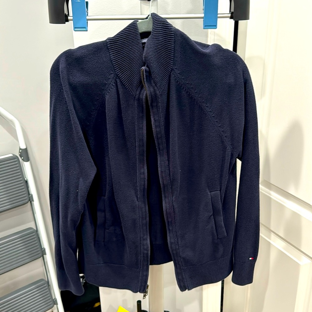 Tommy Hilfiger Zip Up Sweater
